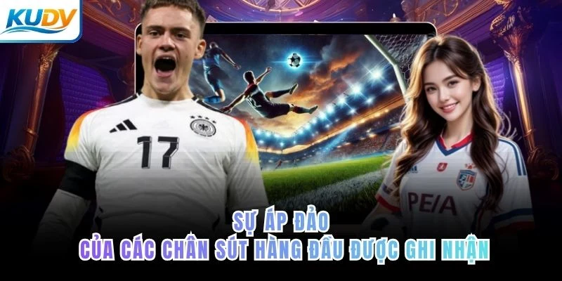 Sự áp đảo của các chân sút hàng đầu được ghi nhận